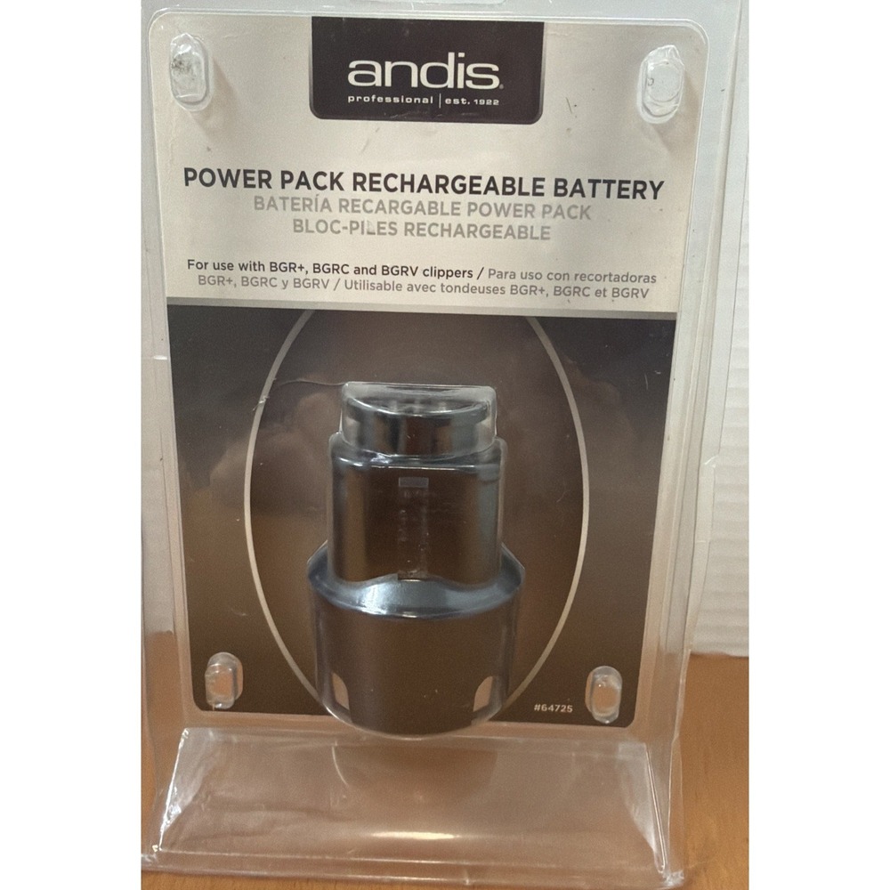 ANDIS POWER PACK RECHARGEABLE BATTERY #64725 BGR  NEW  SEE PICTURES FOR DETAILS